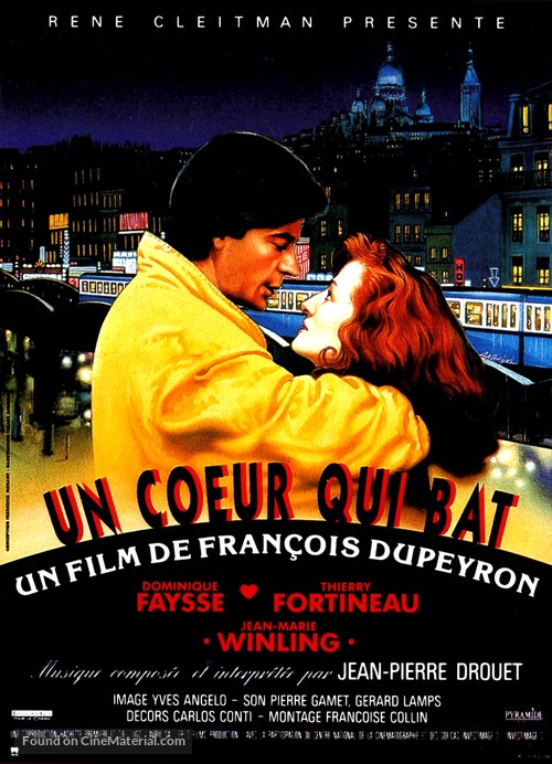 Un coeur qui bat - French Movie Poster