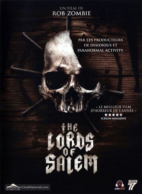 The Lords of Salem - French DVD movie cover