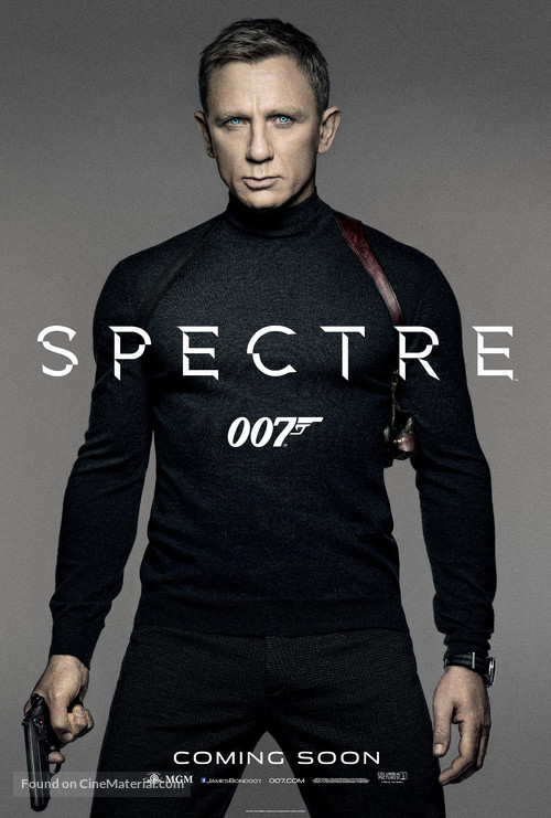 Spectre - British Teaser movie poster