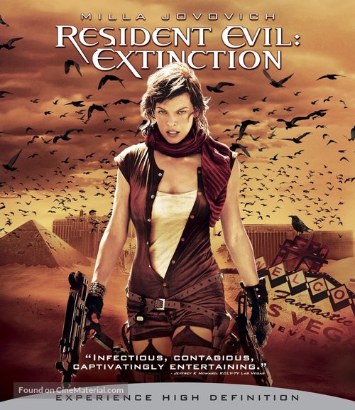 Resident Evil: Extinction - Movie Cover