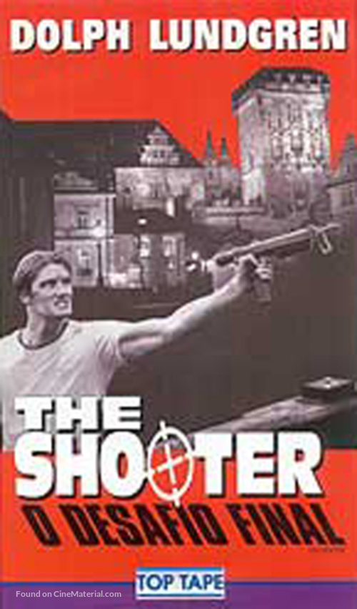 The Shooter - Brazilian VHS movie cover