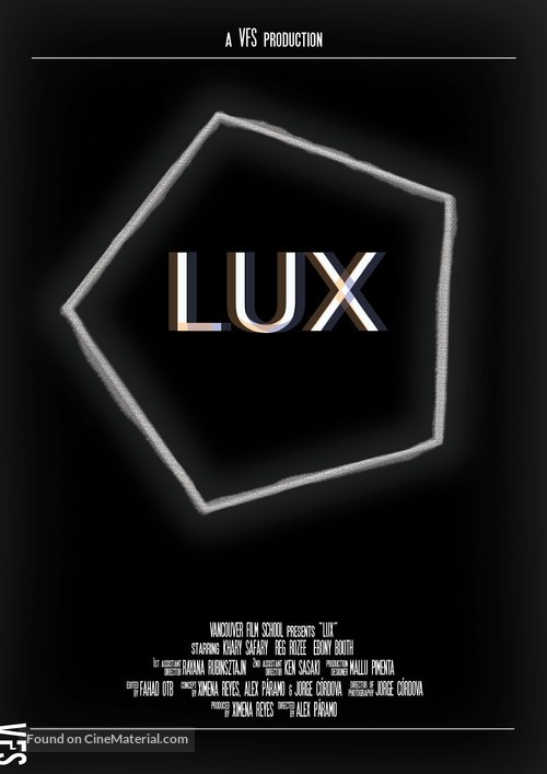 Lux - Canadian Movie Poster