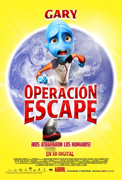 Escape from Planet Earth - Mexican Movie Poster