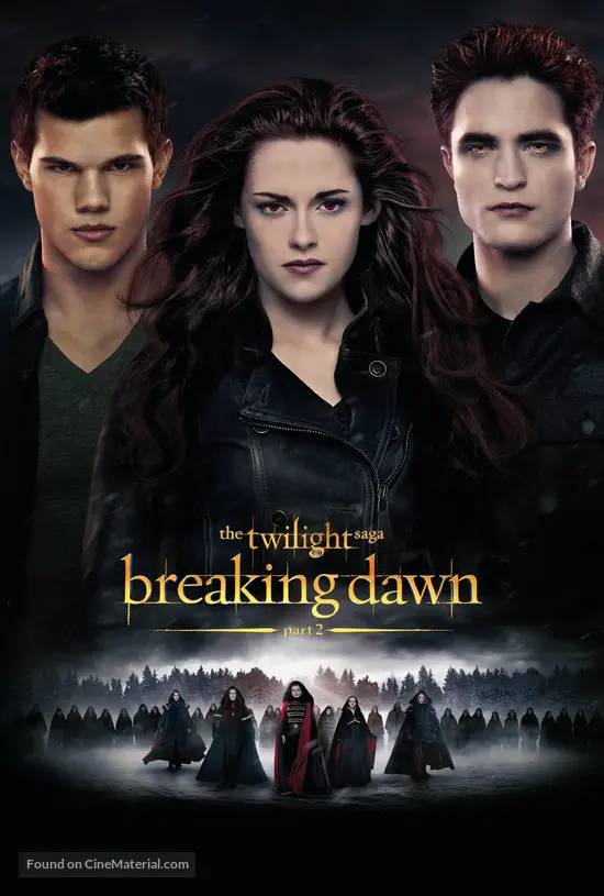 The Twilight Saga: Breaking Dawn - Part 2 - Danish Movie Cover