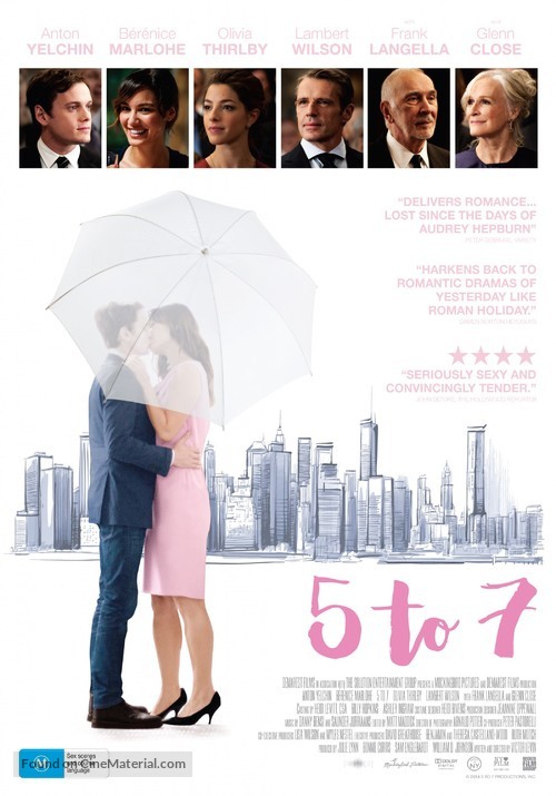 5 to 7 - Australian Movie Poster