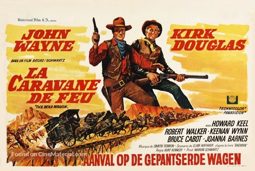 The War Wagon - Belgian Movie Poster