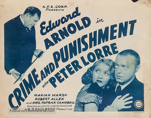 Crime and Punishment - Re-release movie poster
