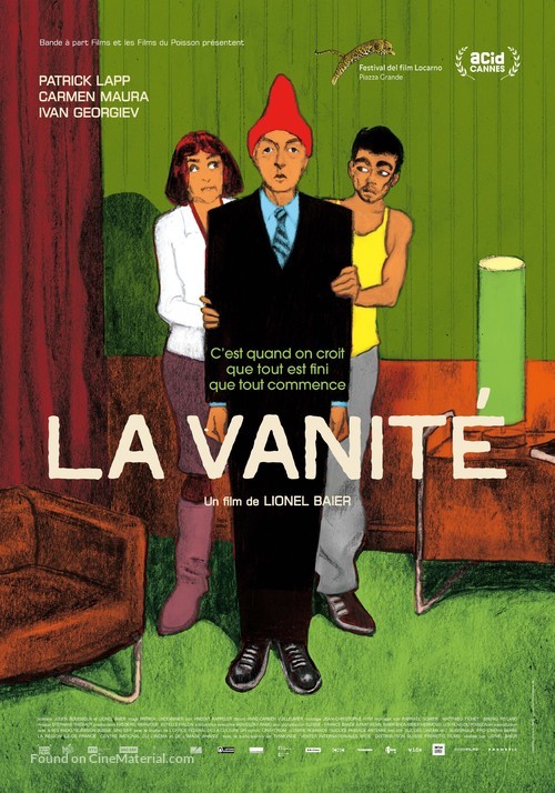 La vanit&eacute; - Swiss Movie Poster