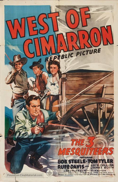 West of Cimarron - Movie Poster