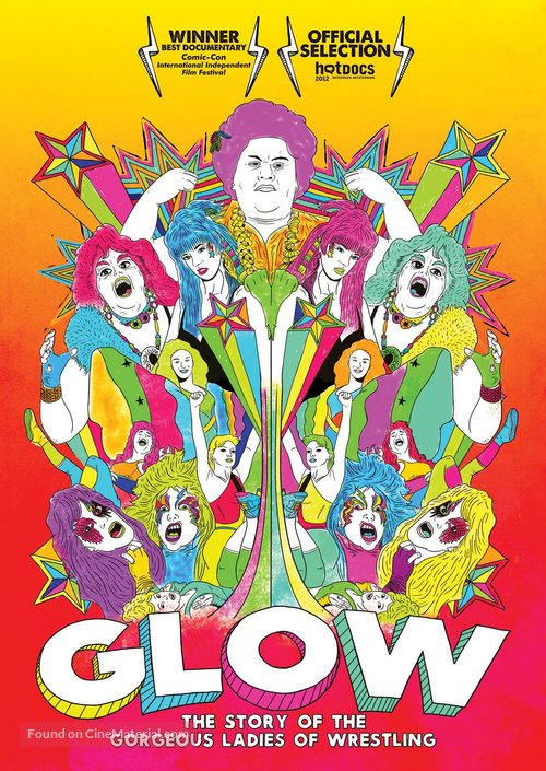 GLOW: The Story of the Gorgeous Ladies of Wrestling - DVD movie cover