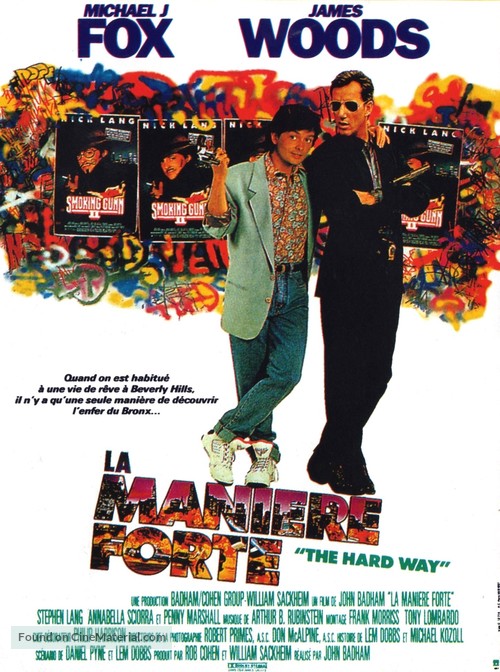 The Hard Way - French Movie Poster