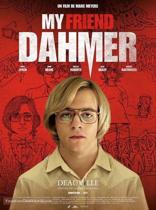 My Friend Dahmer French movie poster