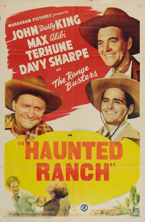 Haunted Ranch - Re-release movie poster