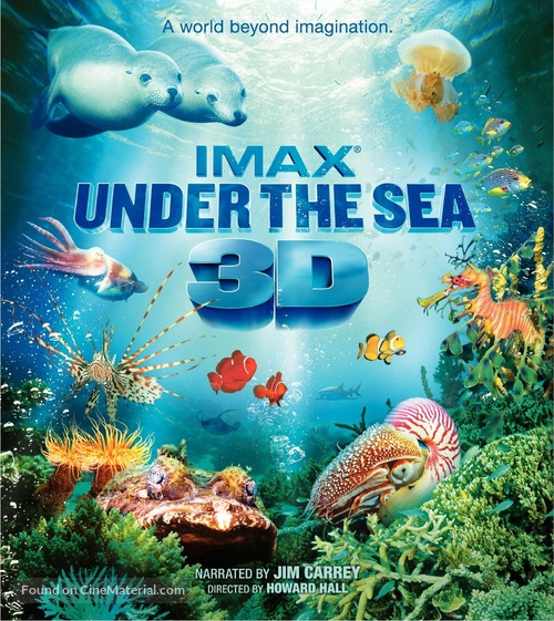Under the Sea 3D - Blu-Ray movie cover