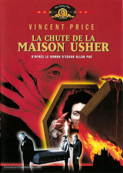 House of Usher - French DVD movie cover