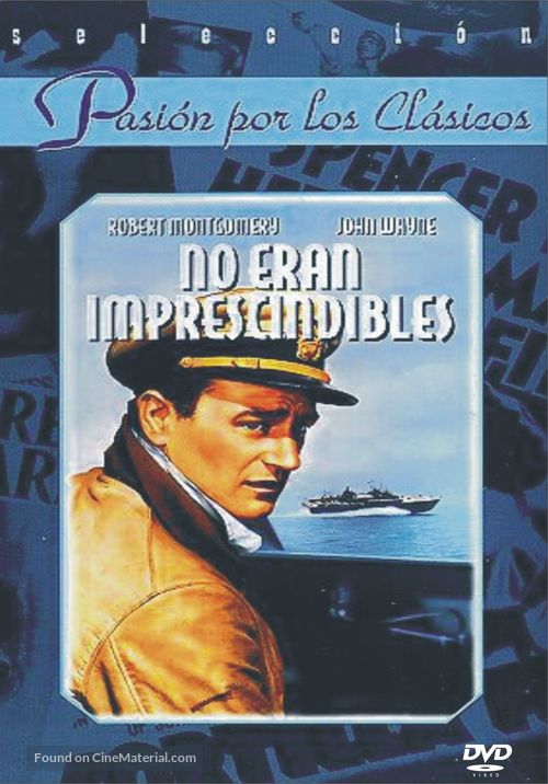 They Were Expendable - Spanish Movie Cover