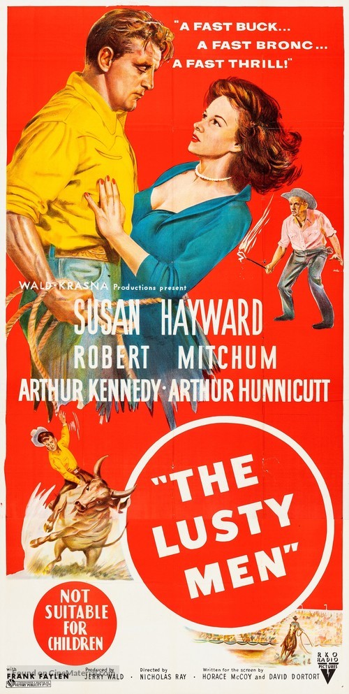 The Lusty Men - Australian Movie Poster