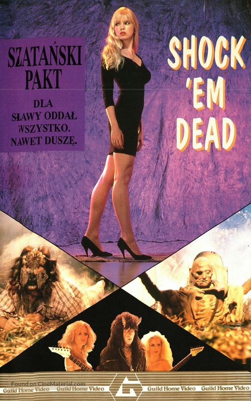 Shock &#039;Em Dead - Polish Movie Cover