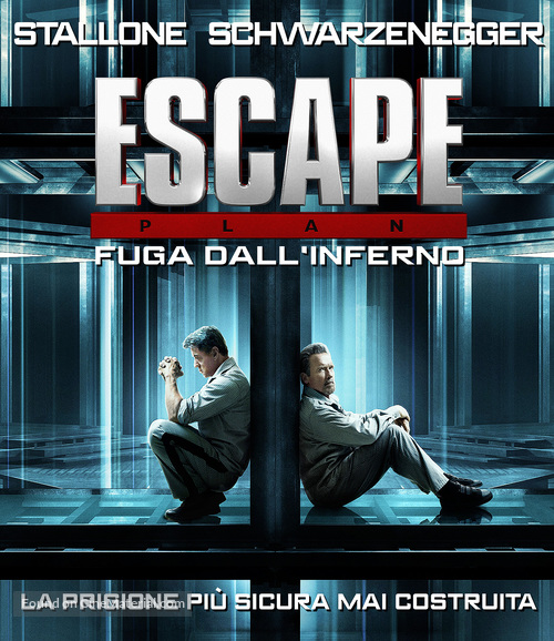 Escape Plan - Italian Blu-Ray movie cover