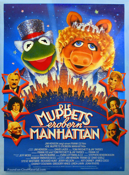 The Muppets Take Manhattan - German Movie Poster