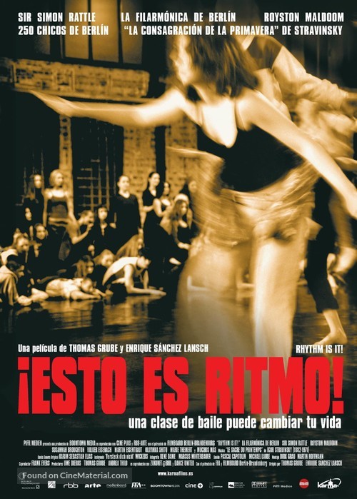 Rhythm Is It! - Spanish Movie Poster
