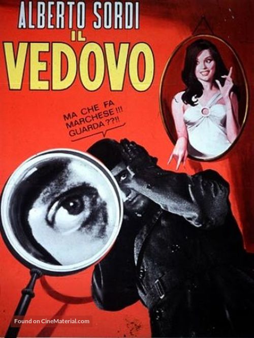 Il vedovo - Italian DVD movie cover