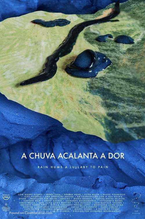 A Chuva Acalanta a Dor - Portuguese Movie Poster