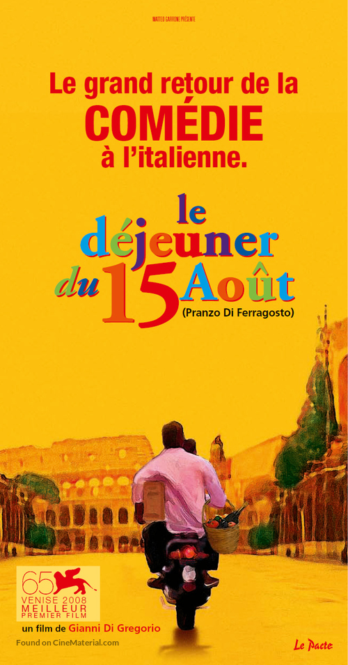 Pranzo di ferragosto - French poster