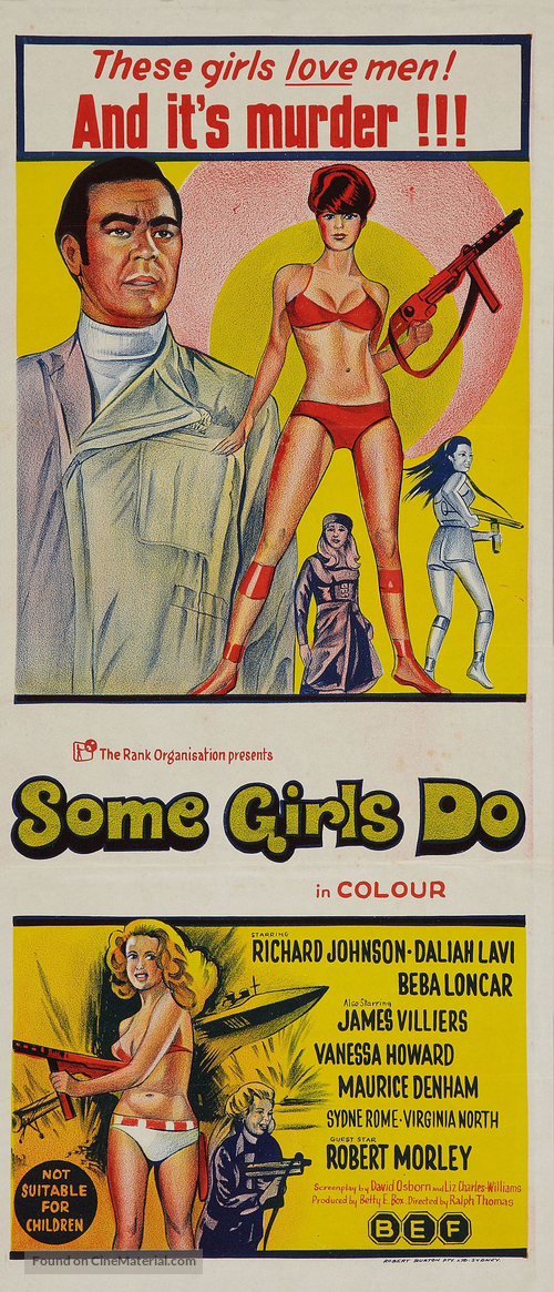 Some Girls Do - Australian Movie Poster