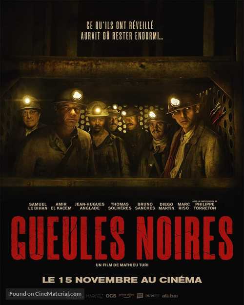 Gueules Noires - French Movie Poster