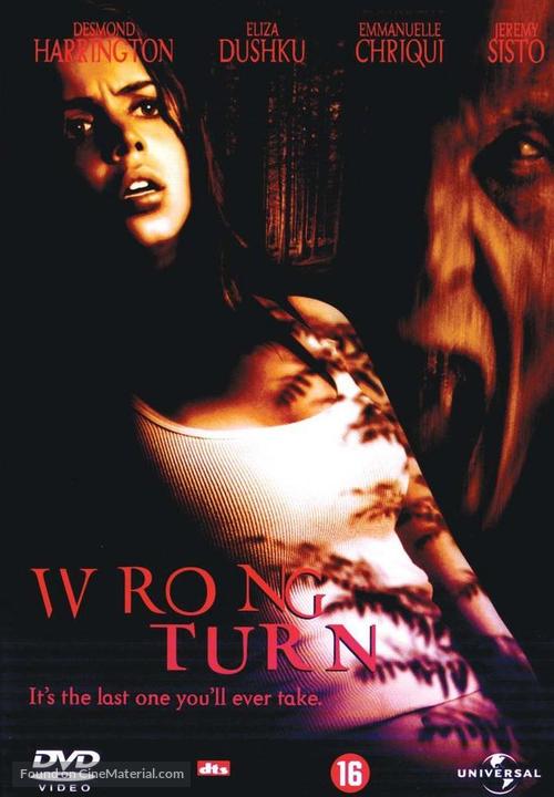 Wrong Turn - Dutch DVD movie cover