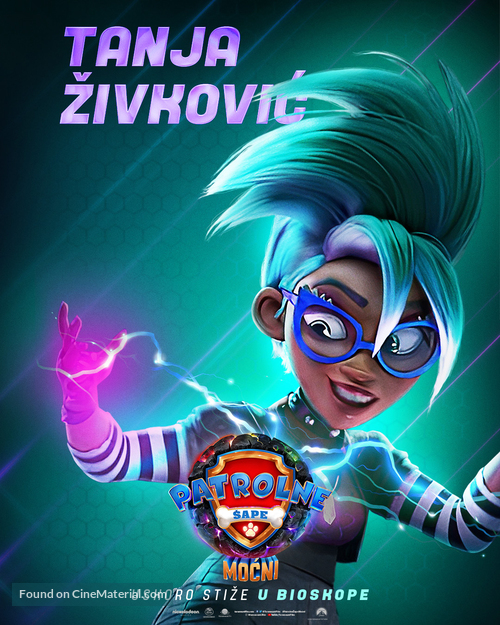 PAW Patrol: The Mighty Movie - Serbian Movie Poster