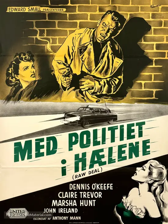 Raw Deal - Danish Movie Poster