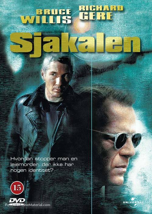 The Jackal - Danish DVD movie cover