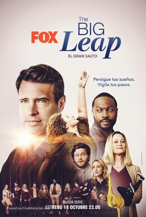 &quot;The Big Leap&quot; - Spanish Movie Poster