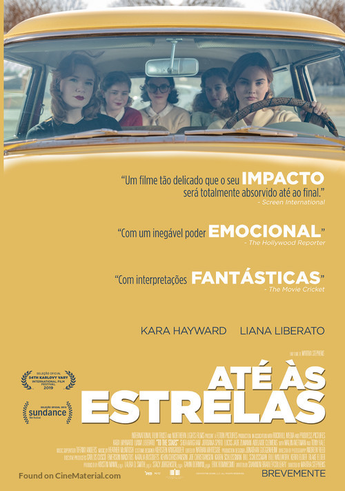 To the Stars - Portuguese Movie Poster