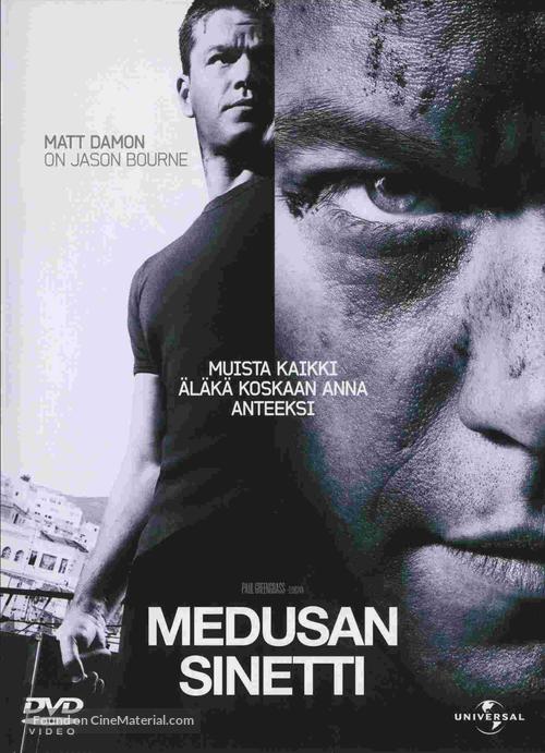 The Bourne Ultimatum - Finnish DVD movie cover