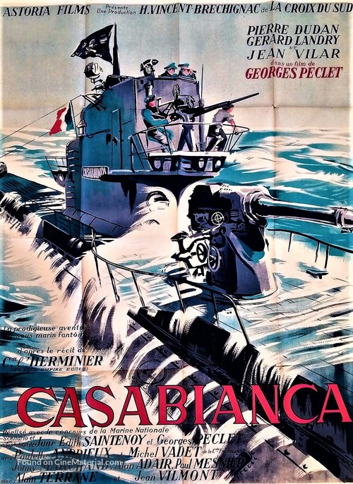 Casabianca - French Movie Poster