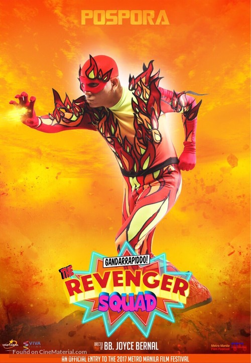 Gandarrappido!: The Revenger Squad - Philippine Movie Poster