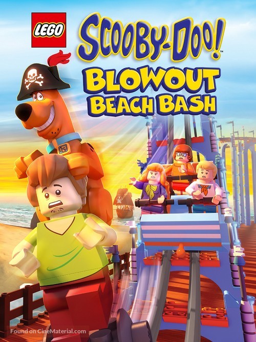 Lego Scooby-Doo! Blowout Beach Bash - DVD movie cover