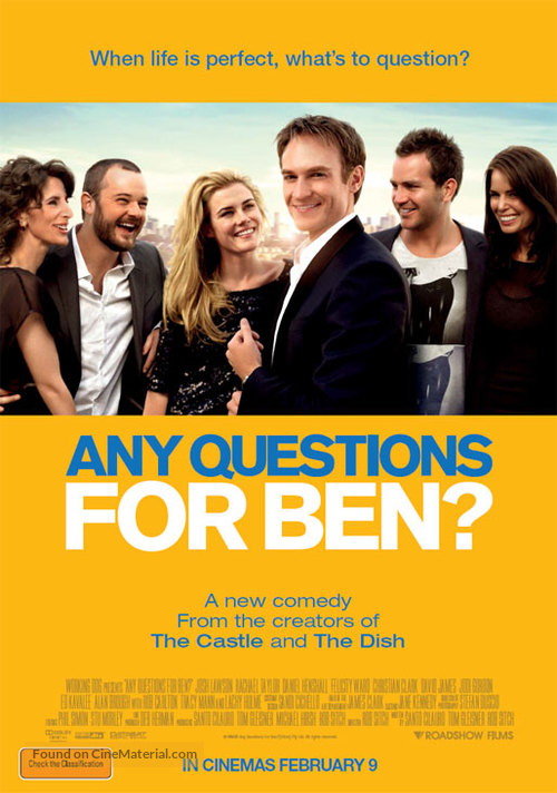 Any Questions for Ben? - Australian Movie Poster