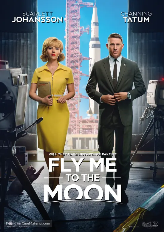 Fly Me to the Moon - Swiss Movie Poster