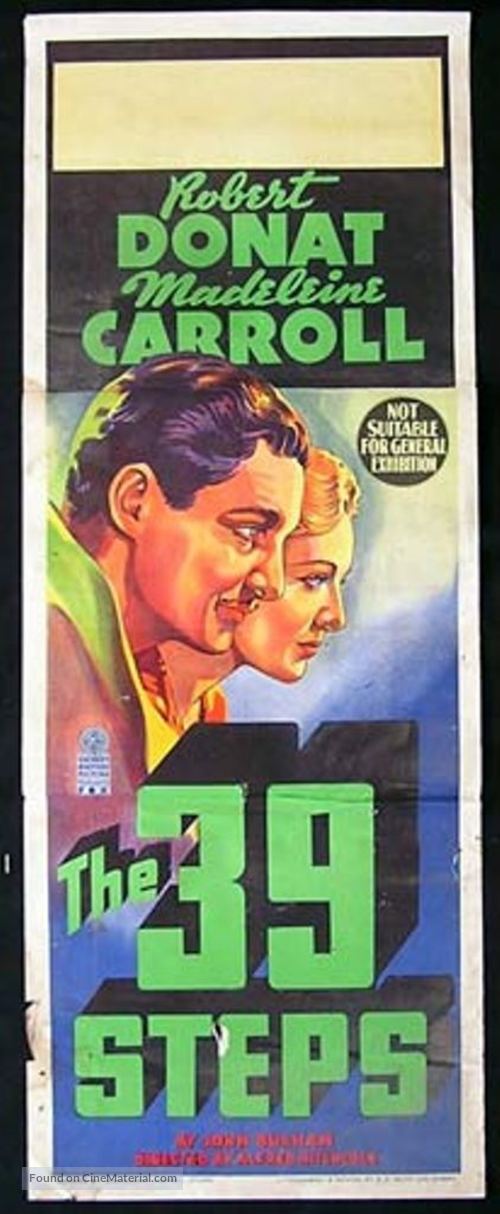 The 39 Steps - Australian Movie Poster