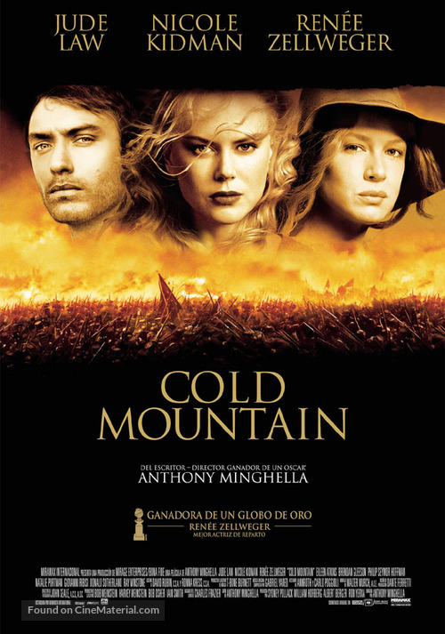 Cold Mountain - Spanish Movie Poster
