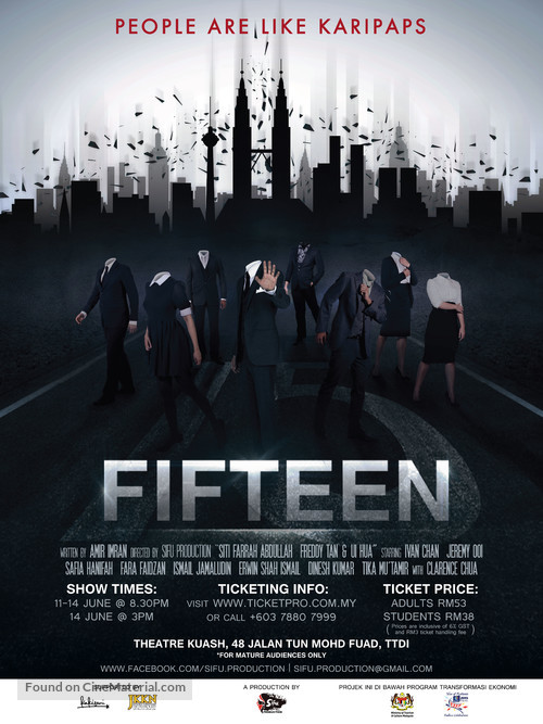 Fifteen - Movie Poster