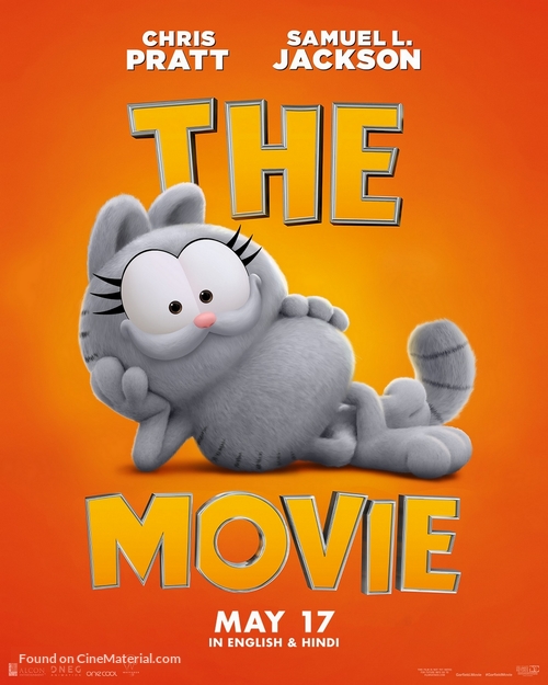 The Garfield Movie - Indian Movie Poster