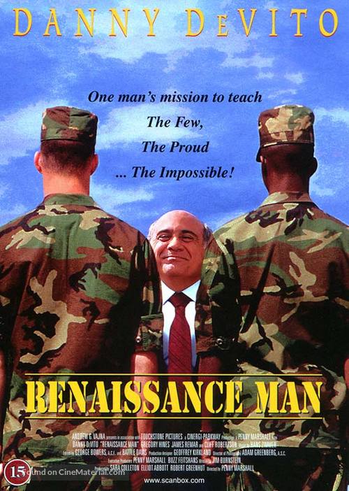 Renaissance Man - Danish Movie Cover