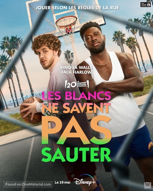 White Men Can&#039;t Jump - French Movie Poster