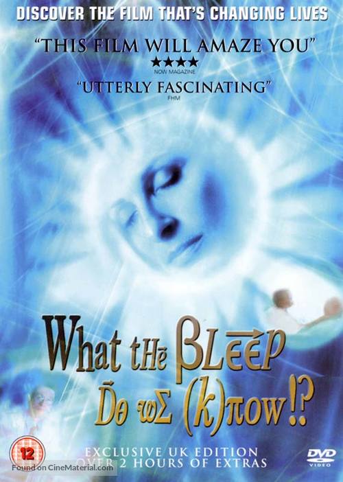 What the Bleep Do We Know - British DVD movie cover