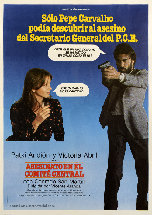 Asesinato en el Comit&eacute; Central - Spanish Movie Poster